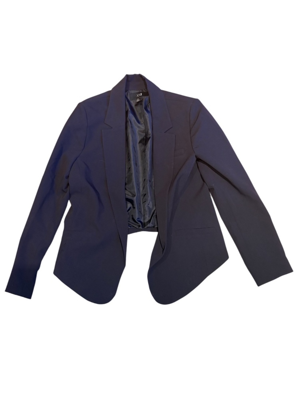 Navy Blue/Black Blazer | Size Large